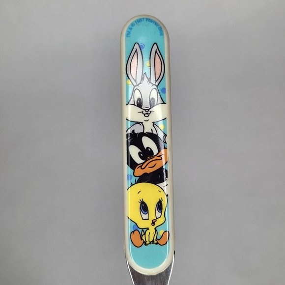 Vintage 1997 Baby Looney Tunes 3 Piece Dish Set 90s Kid Nostalgia Collectible - Picture 3 of 6